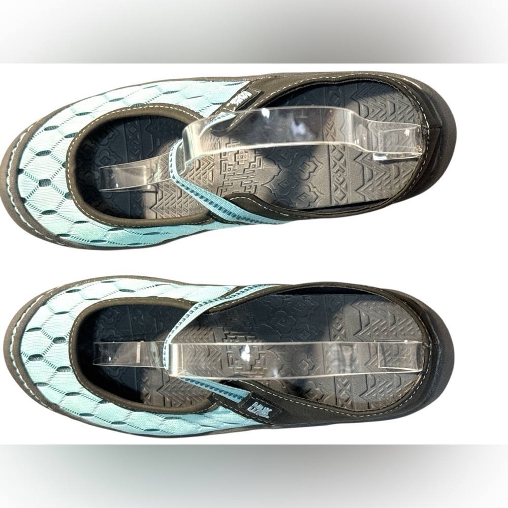 Muk Luks Black and Blue Footwear